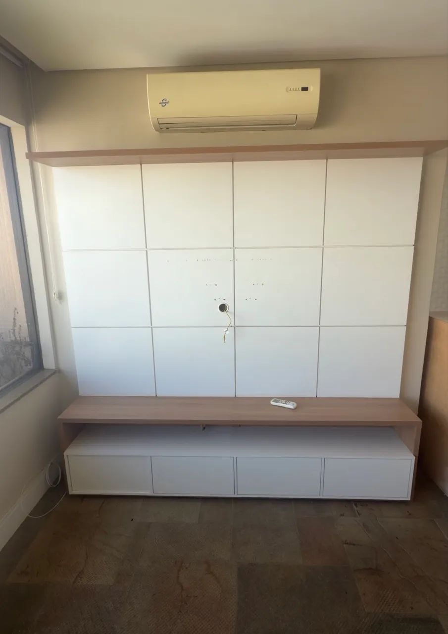Rack para TV com painel e gavetas 2,20/2,10m - Foto 3