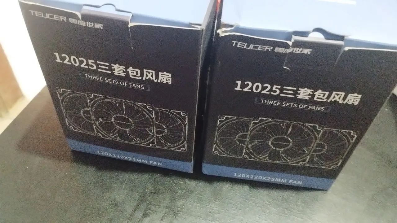 6 Fans Teucer Prism e controladora Coolmoon - Foto 3