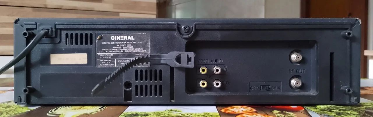 Vídeo Cassete CINERAL VCR-4600 - Foto 4