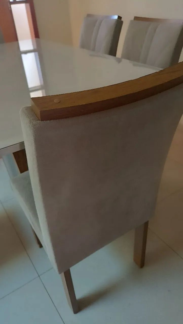 Mesa com 6 cadeiras  - Foto 4