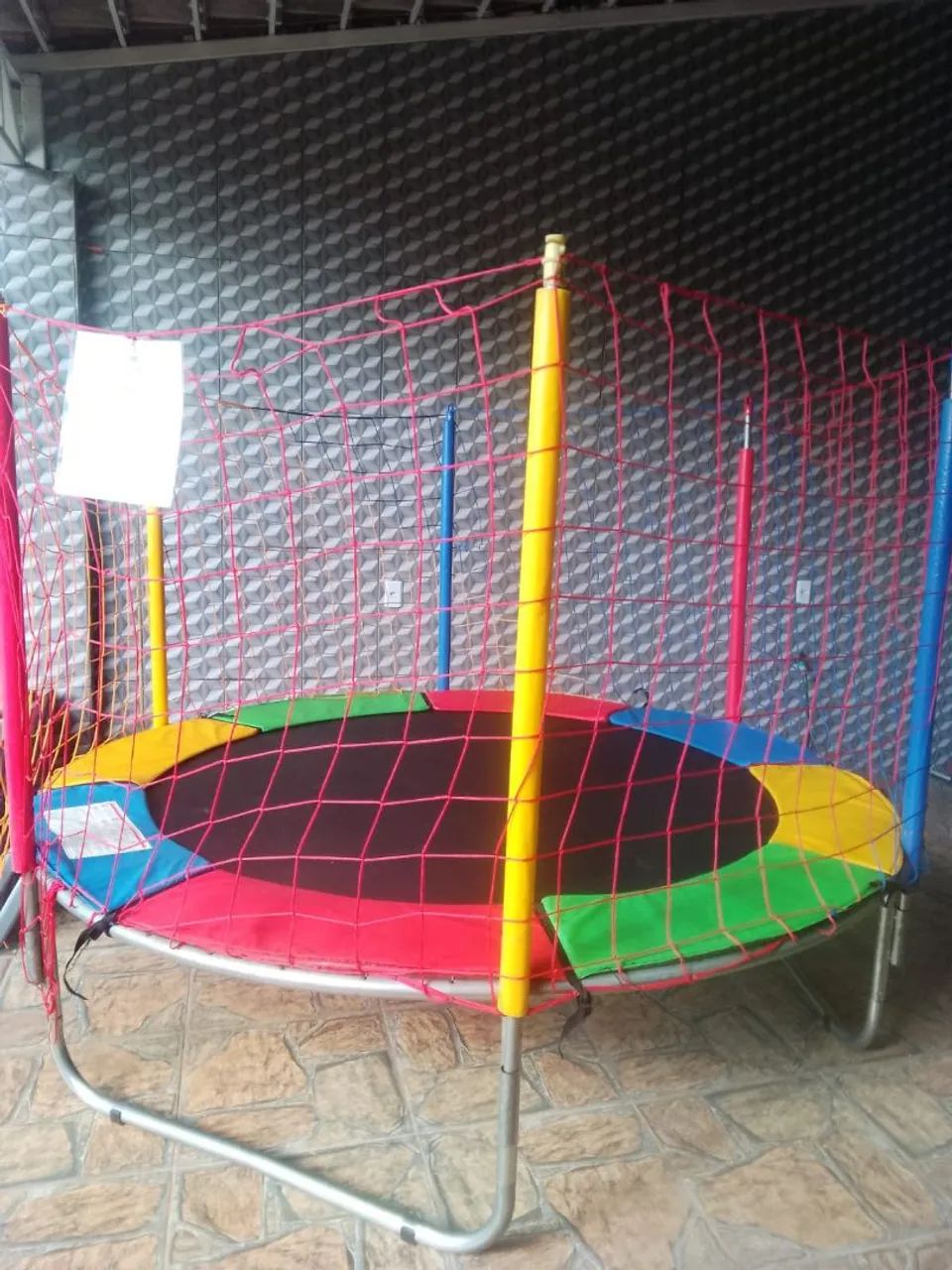 Vendo cama elástica 2,44mt - Foto 2