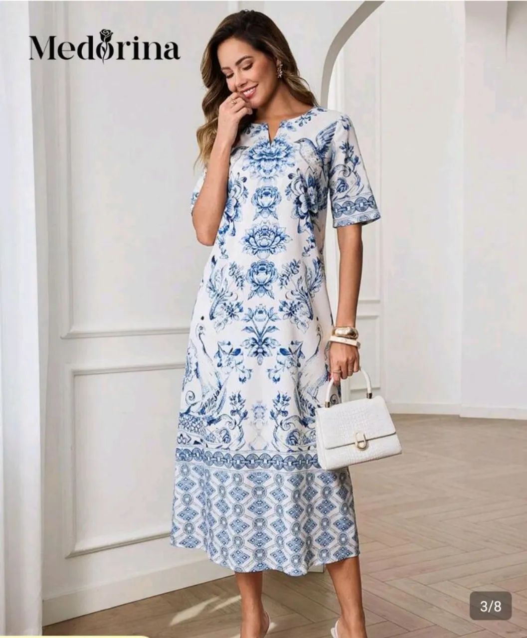 Vestido estampado lindíssimo! - Foto 2