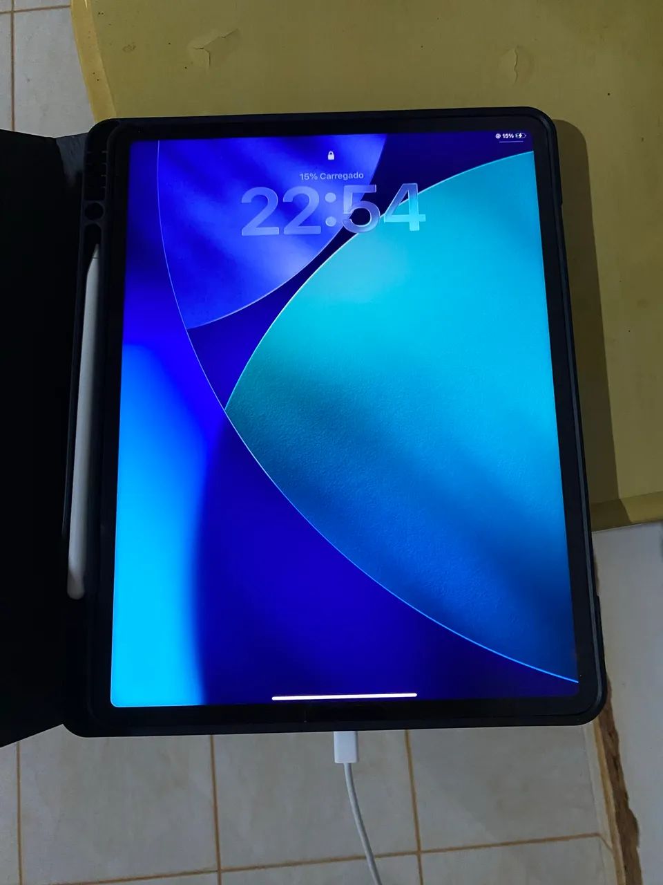 iPad 12.9 pro 512 gb não pega chip 