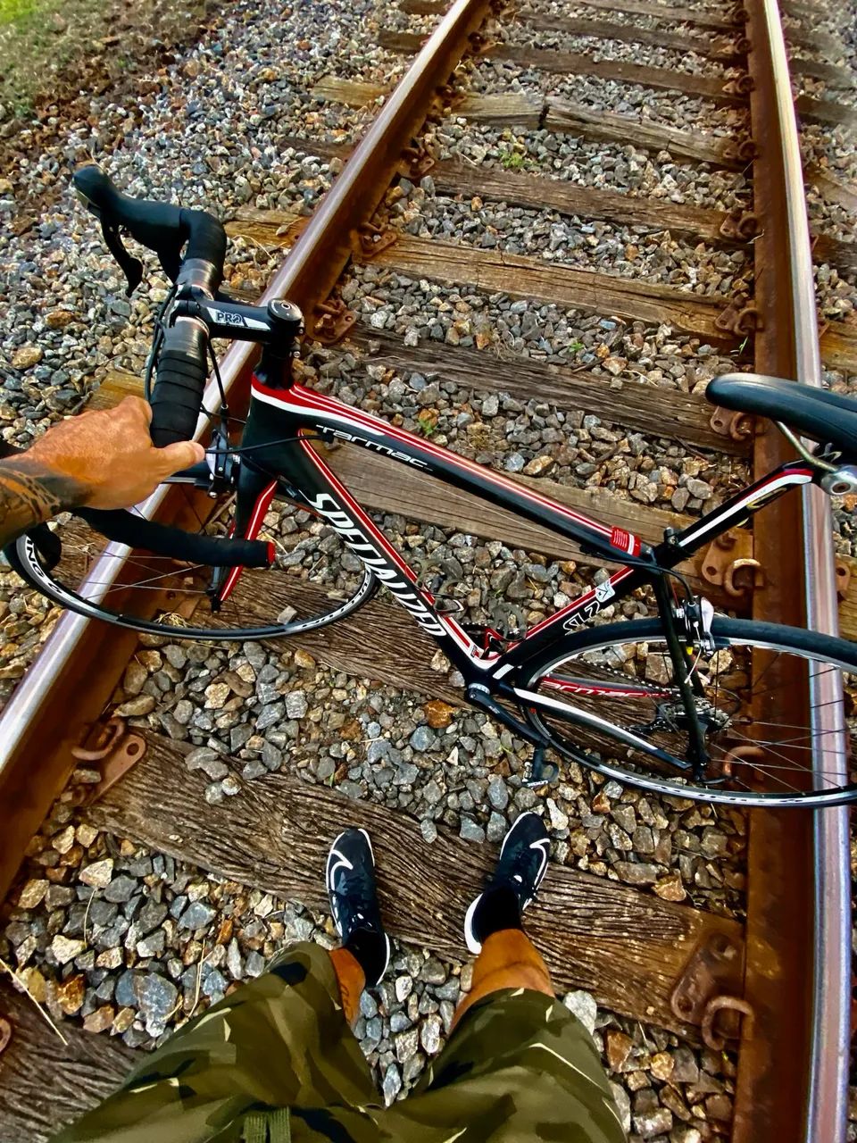 Bicicleta Speed Specialized carbono TAM.54 