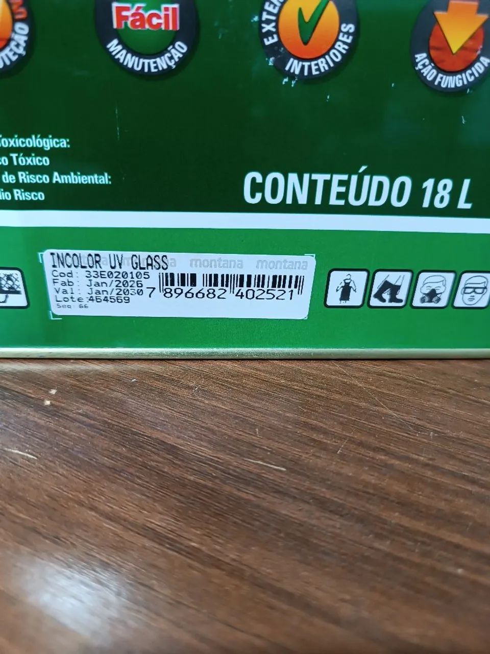Stain Preservativo Osmocolor incolor 18 litros  - Foto 2