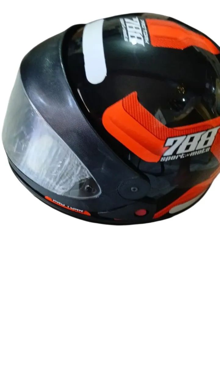 Capacete moto 58 novo  - Foto 2