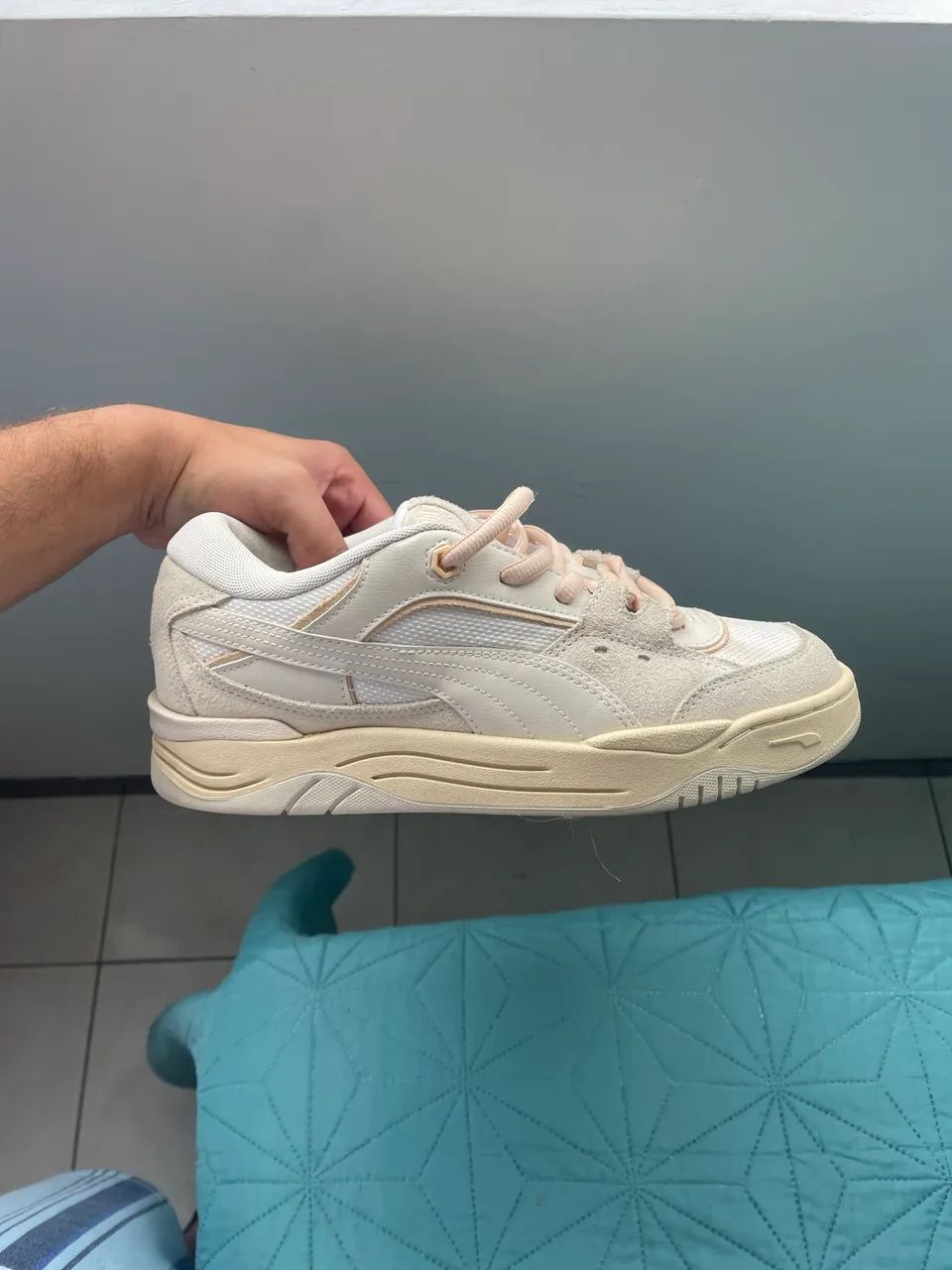 Tenis puma 180 bege - Foto 2