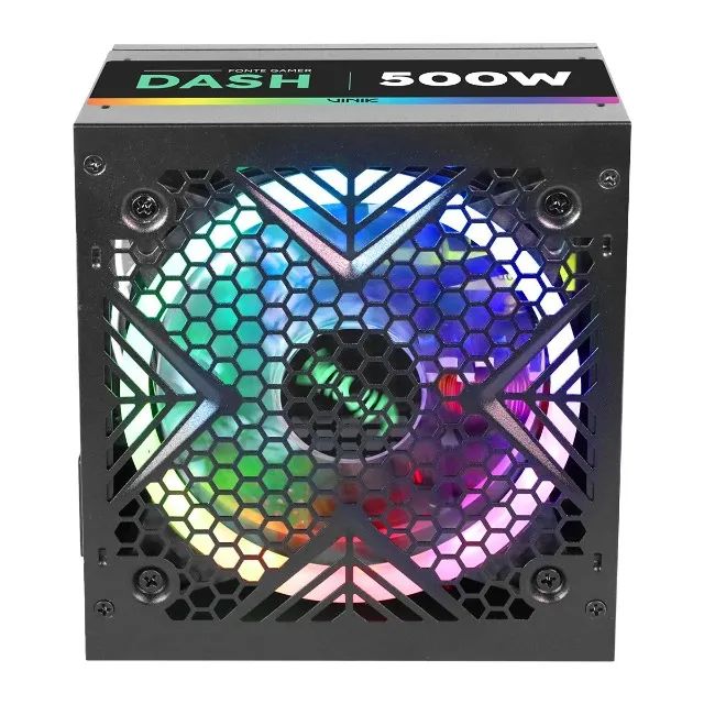 FONTE 500W VINIK DASH RGB - Foto 5