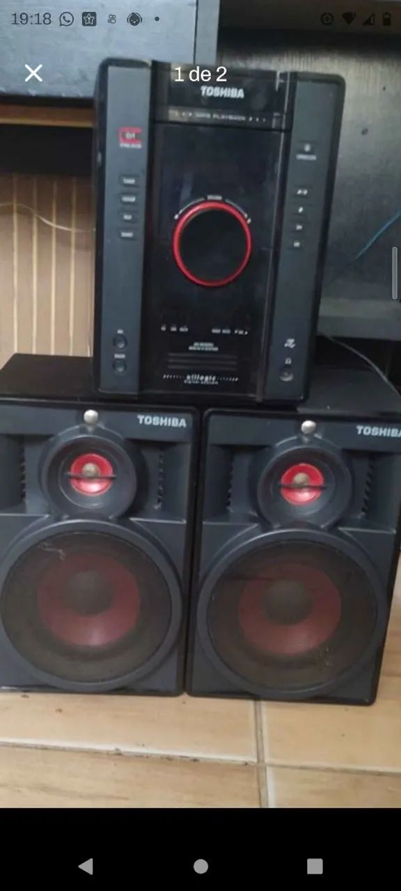Mini system Semp Toshiba usado
