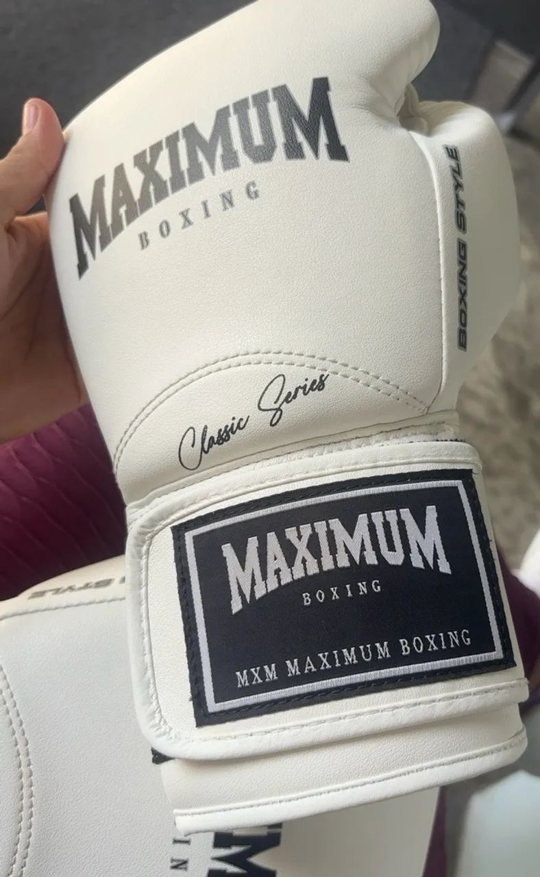 LUVA boxe/muay MAXIMUM BOXING - Foto 3