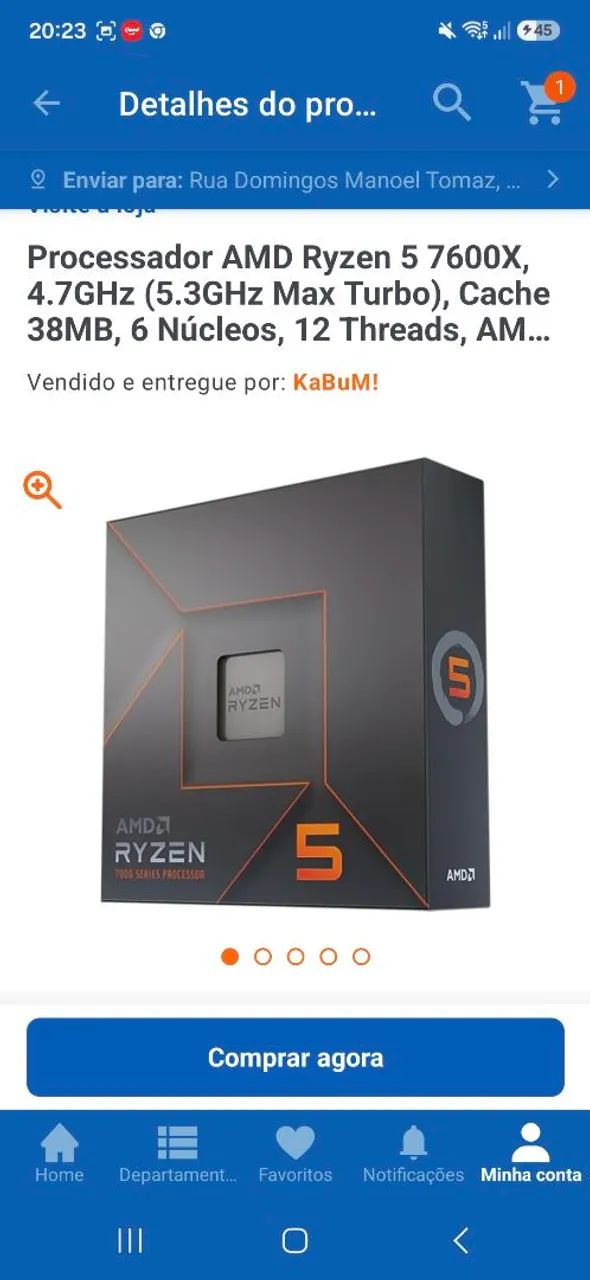 Pc gamer placa de vidio rx7600 acc troca - Foto 5