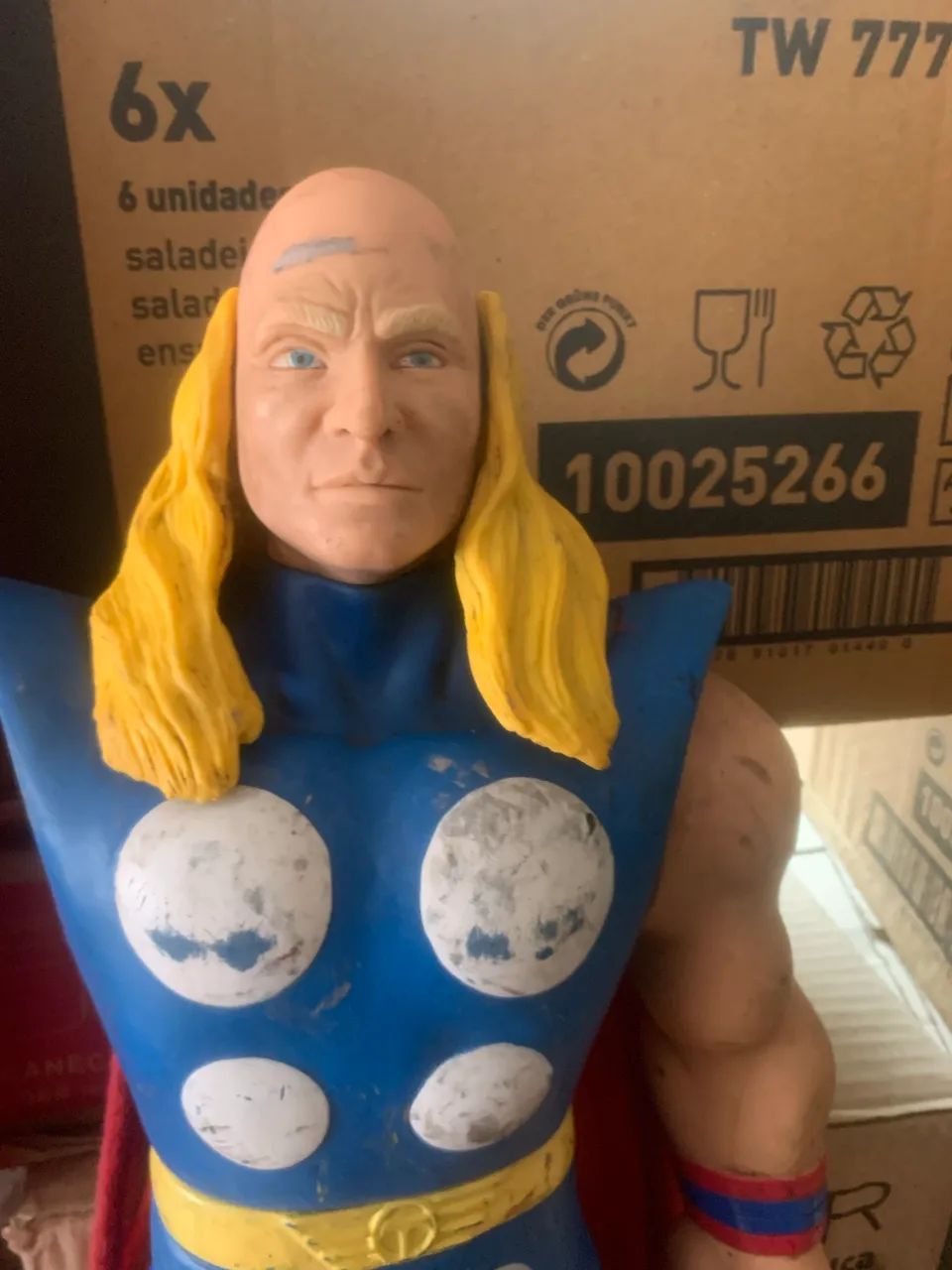 Boneco Thor antigo MIMO c/ defeito - Foto 3