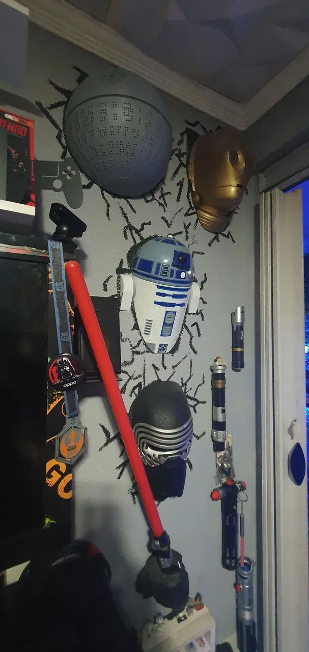 Luminárias Star Wars de Parede - Foto 2