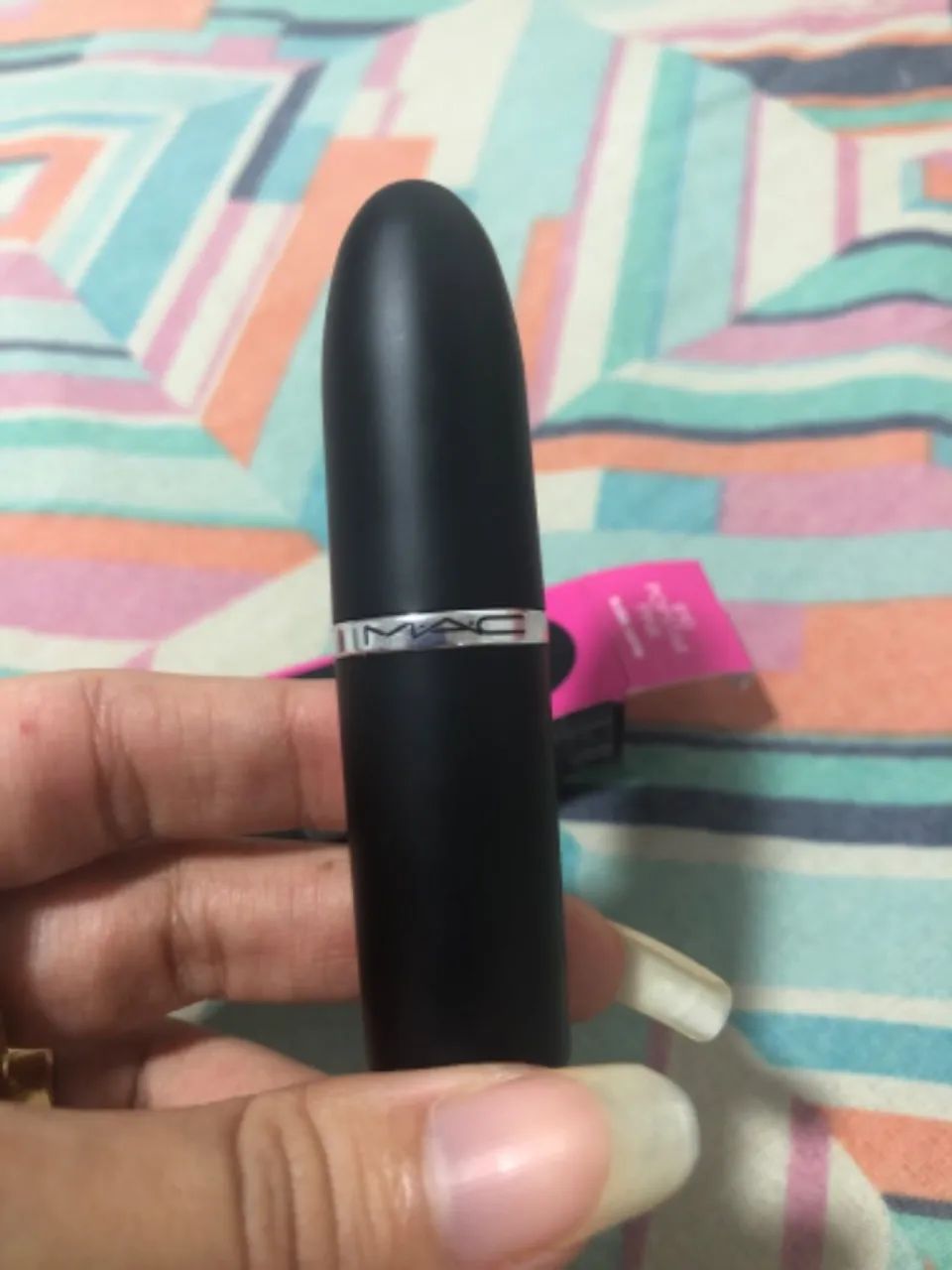 Batom Mac - popstar pink  - Foto 3