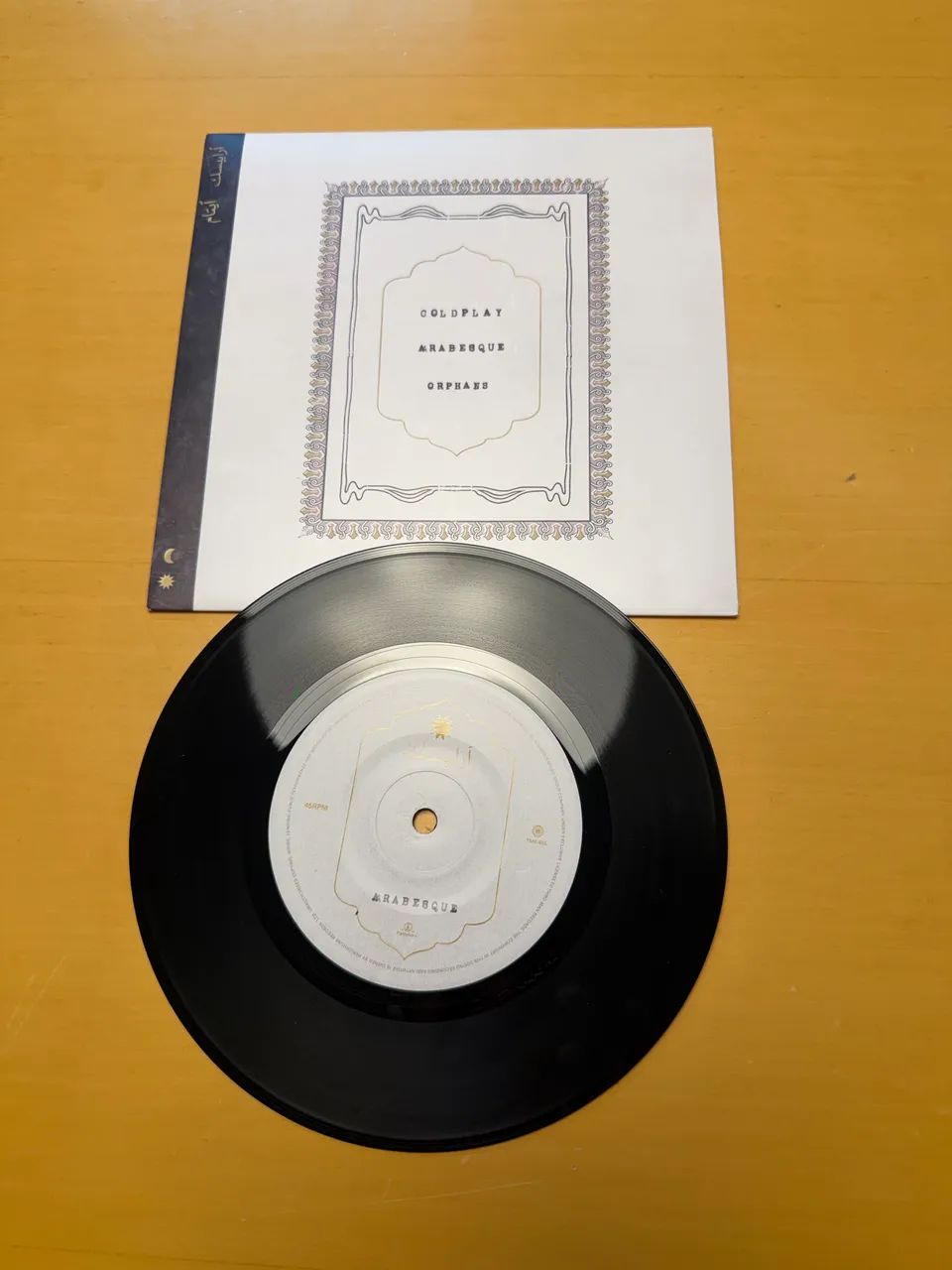 LP SINGLE COLDPLAY ARABESQUE ORPHANS