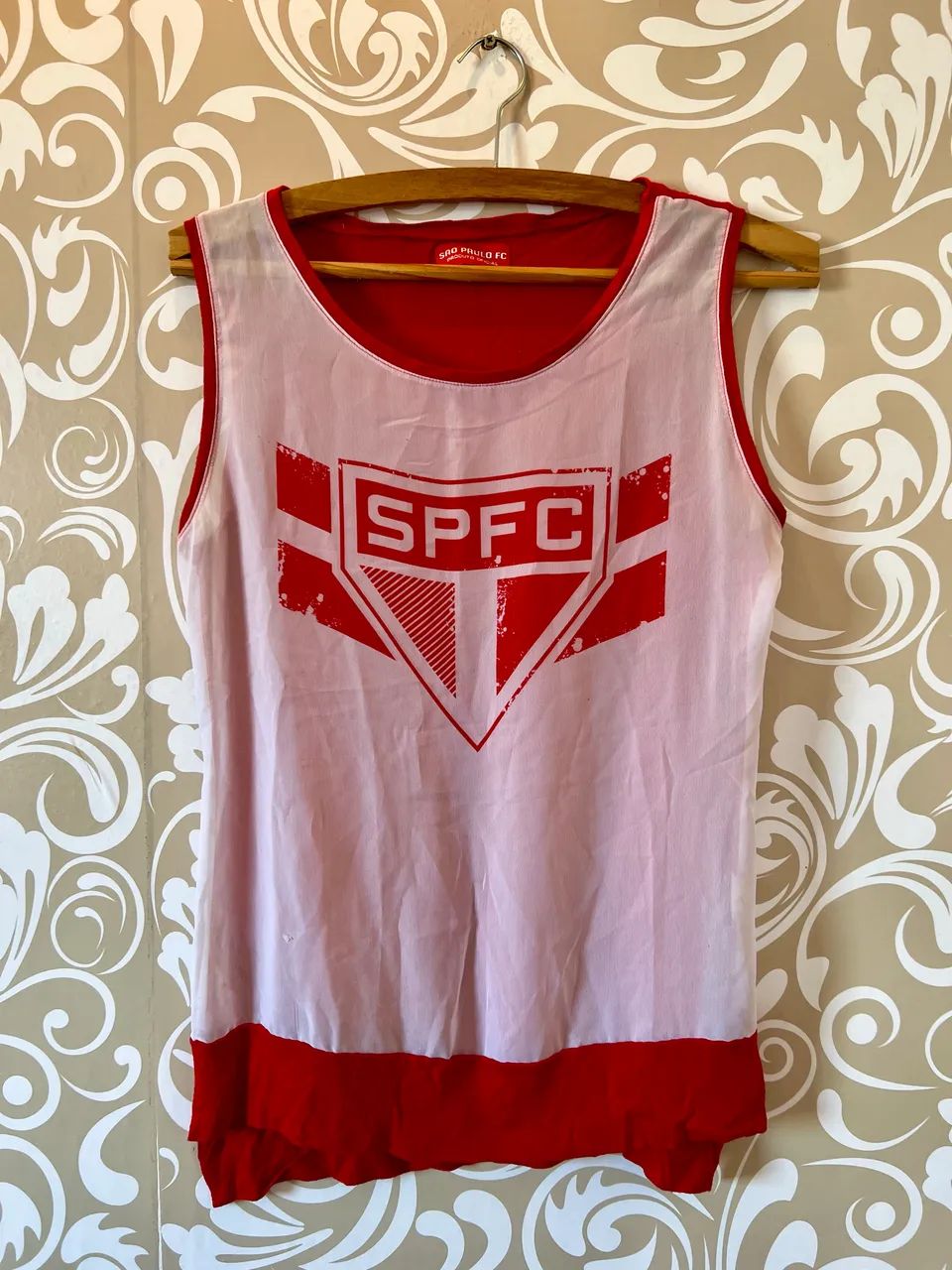 Camisa regata feminina São Paulo TAM M