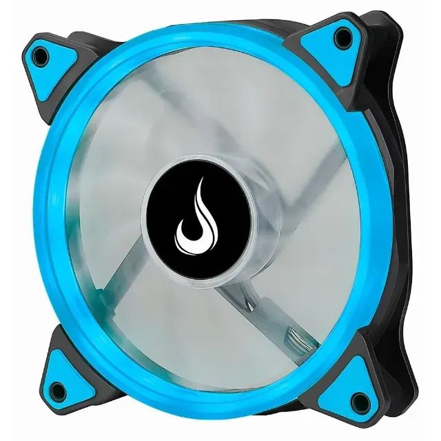 Kit 6 Fans Rise Mode Galaxy LED Azul 120mm - Foto 3