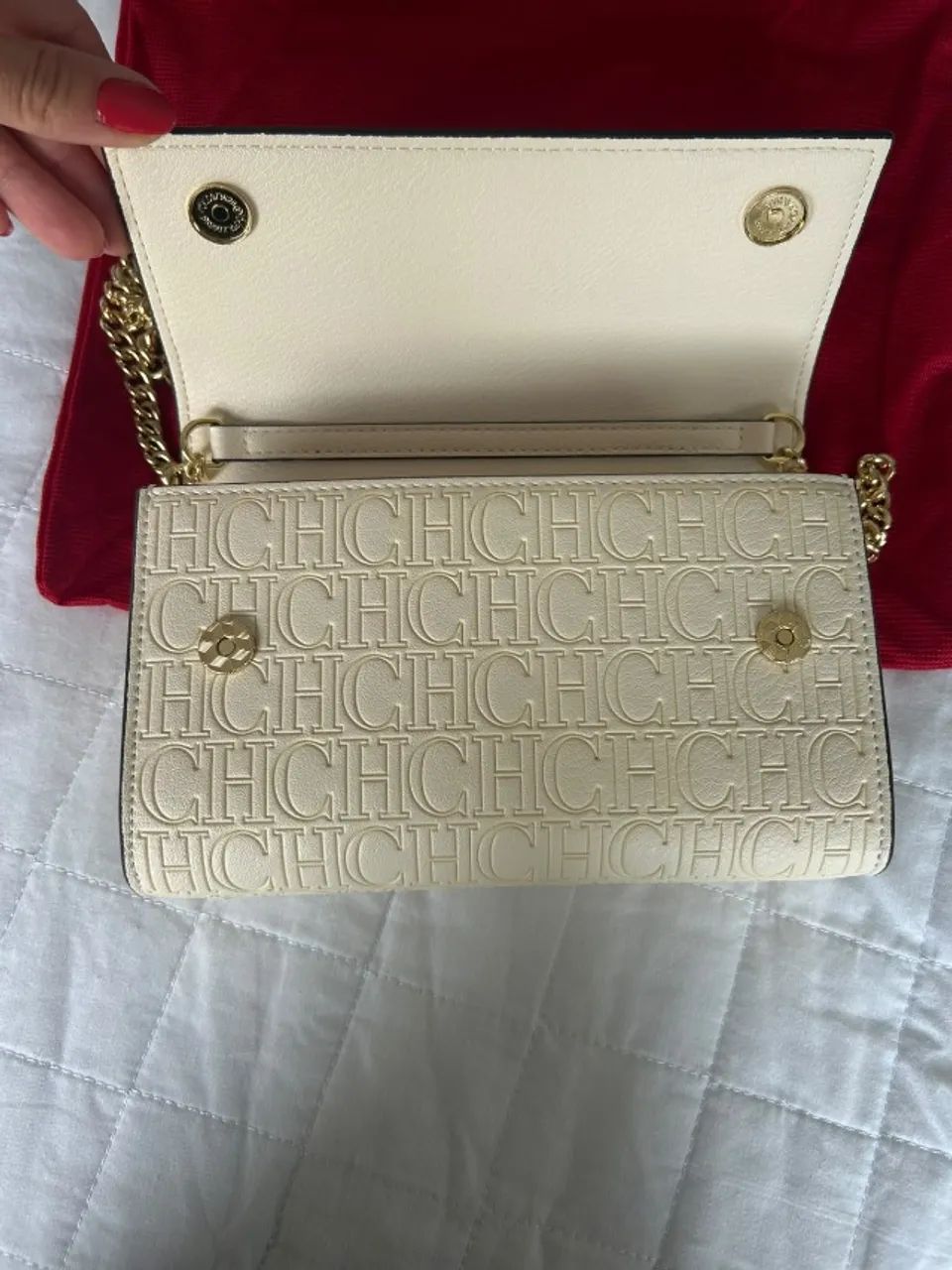 Bolsa Carolina Herrera Linha Premium - Foto 2
