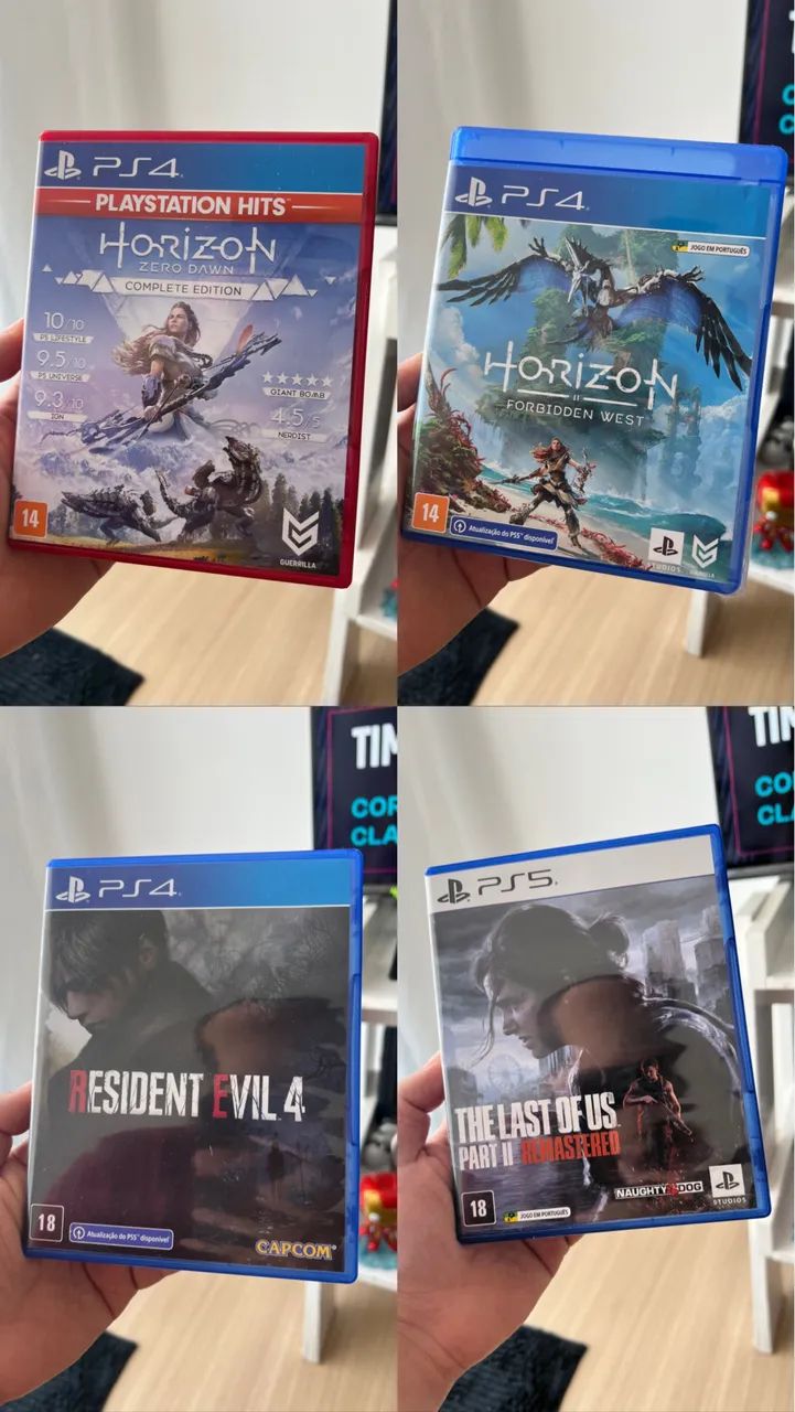 Lote 11 jogos : PS4, PS5, XBOX e Nintendo Switch