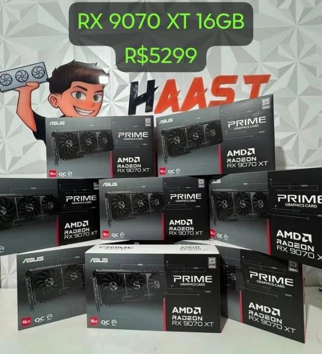 Placa de Video RX 9070 XT Aceito Trocas [Nova]