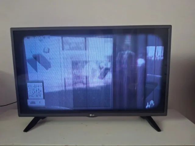 Televisão 32" LG com defeito na tela