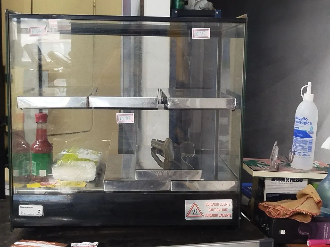Balcão para salgados 