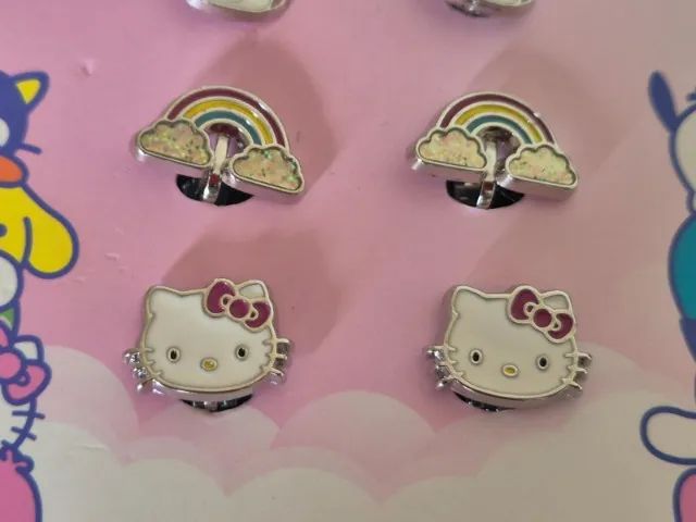 Kit 3 Pares Brincos Hello Kitty And Friends. Original Jacmel - Foto 2