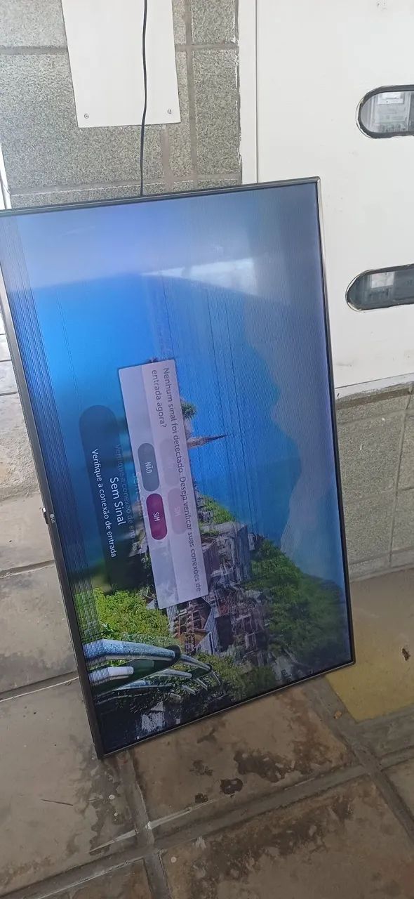 TV LG 55 polegadas com a tela tremendo para vender logo r$ 200 - Foto 5