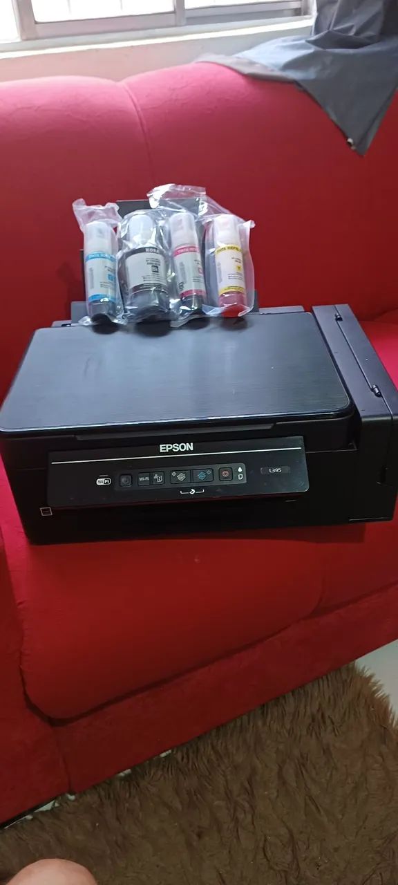 Impressora epson + tintas - Foto 3