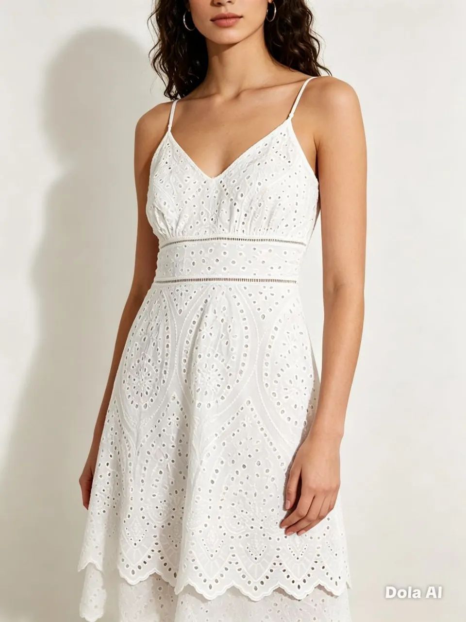 Vestido branco Midi Laíse verão  - Foto 2