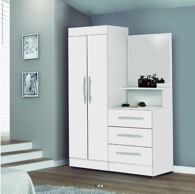 Guarda Roupa Primus Onix Branco