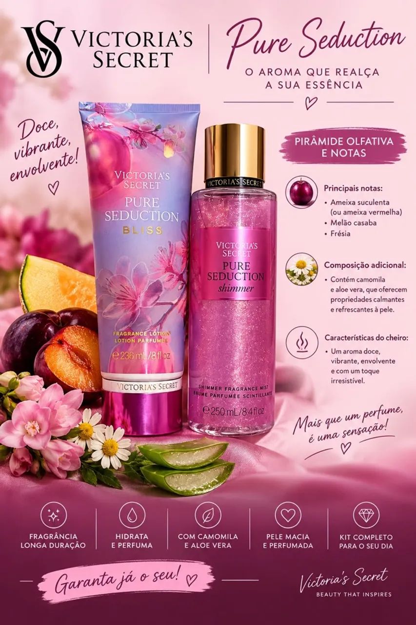 Kit Victoria secrets ( pronta entrega) 