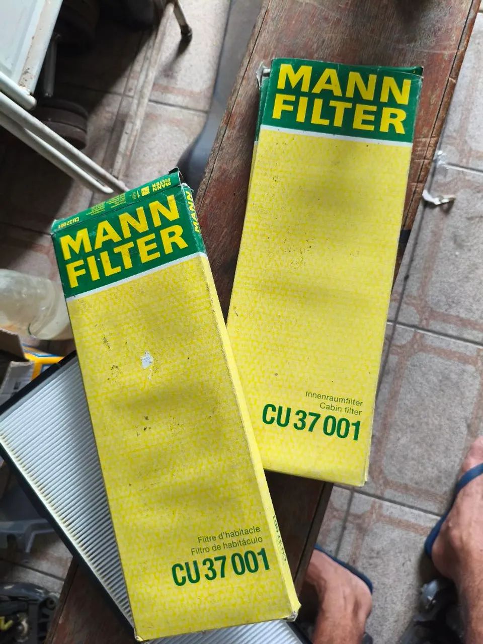 Filtro de ar cabine Scania/ Mercedes 