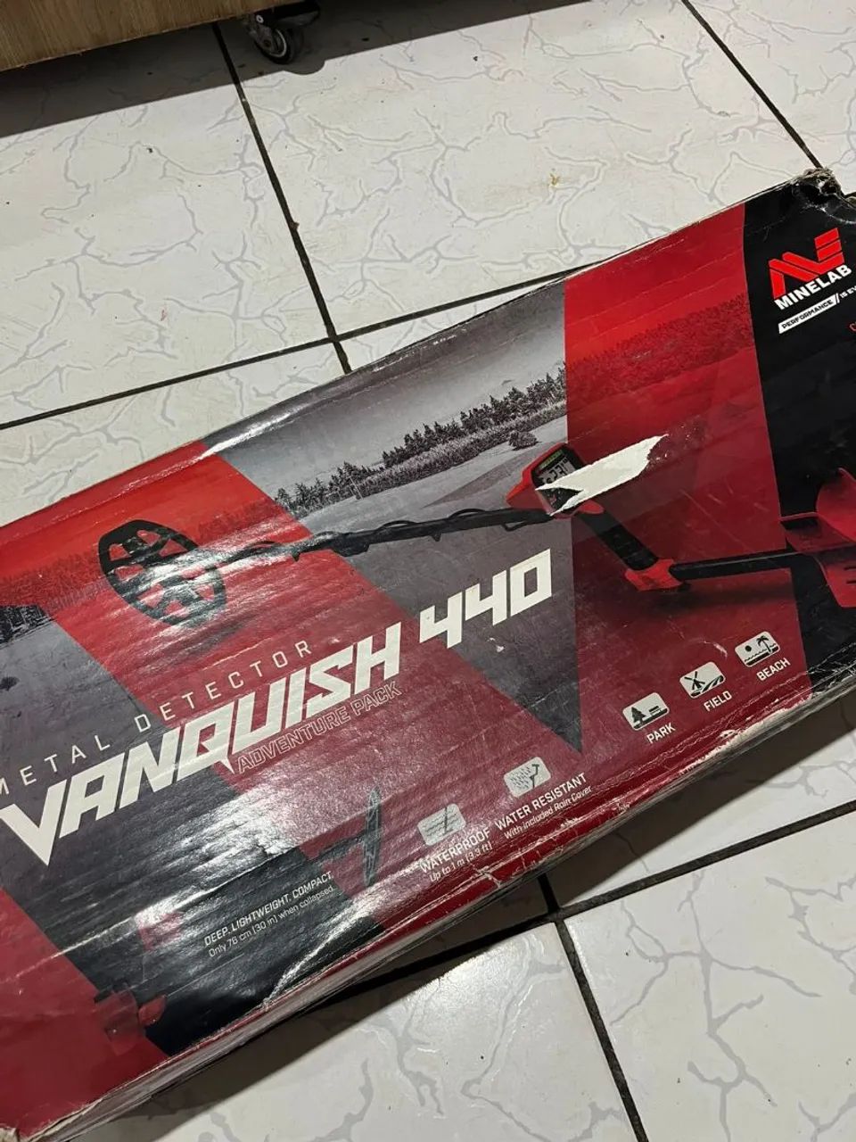 Detector de metal vanquish 440 