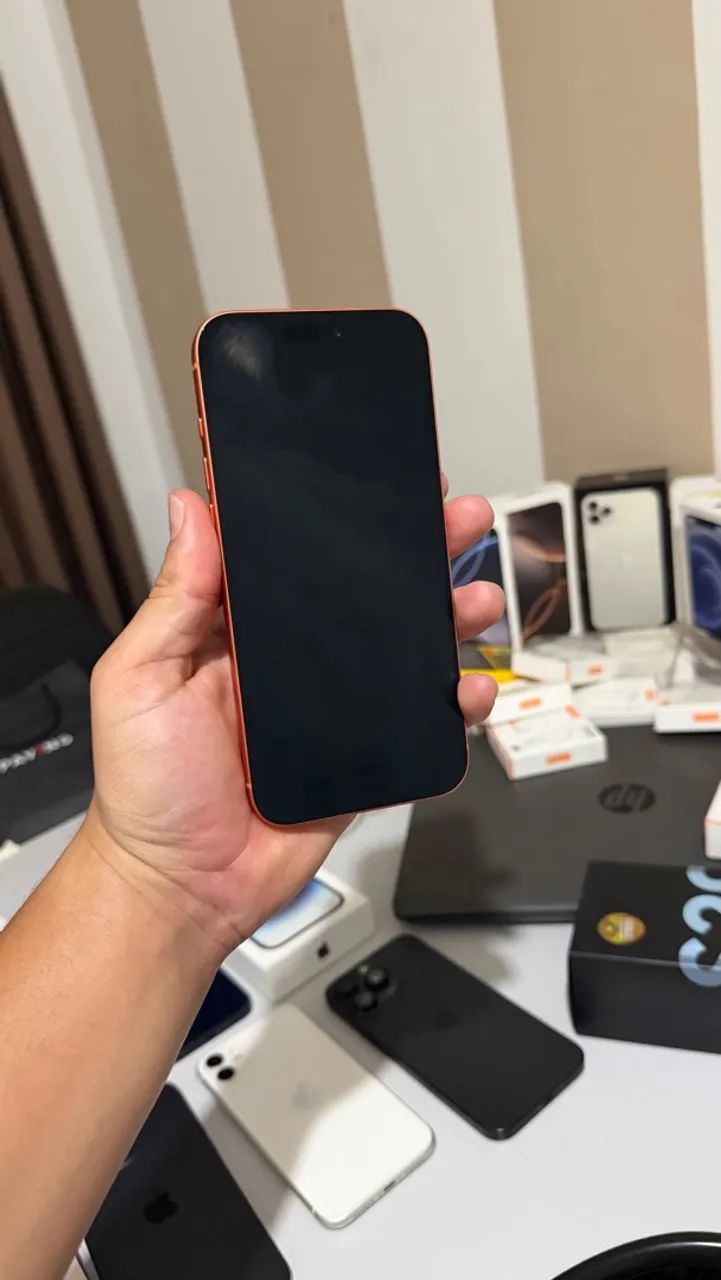 iphone 17 pro Max 512g laranja  - Foto 4