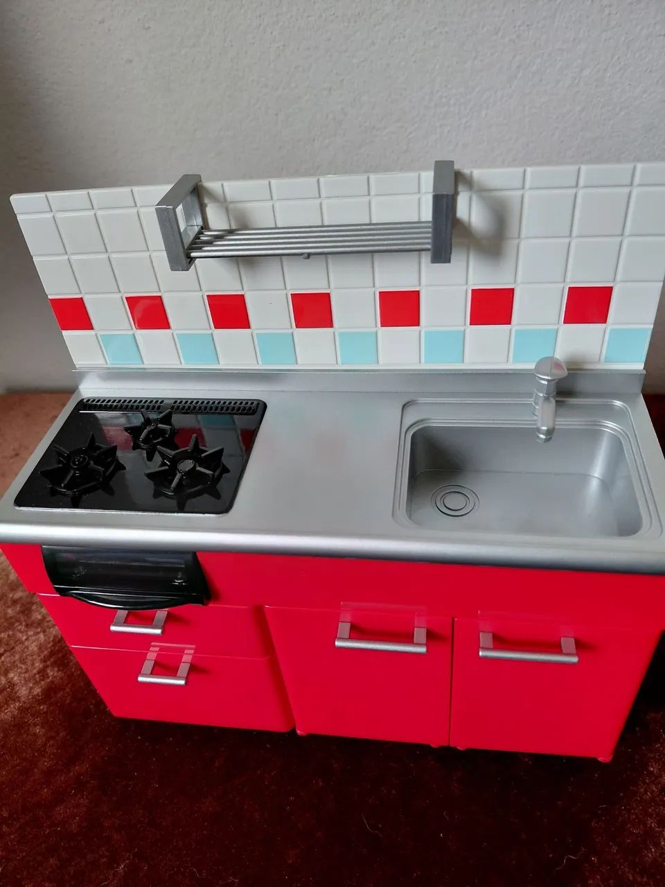 Cozinha infantil para casa de  bonecas  - Foto 3