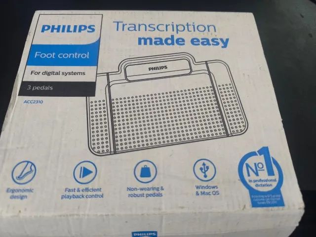 Philips Foot Control USB ACC2310 - Pedal Diagnostico