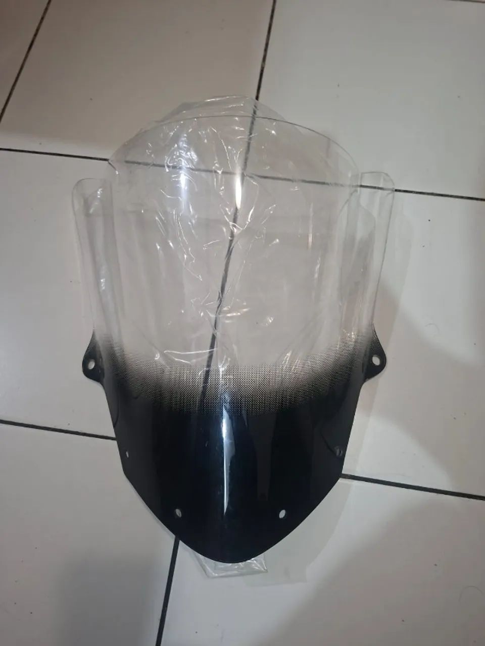 PARABRISA ESPORTIVO TRANSPARENTE PARA KAWASAKI ZX6 - Peças para