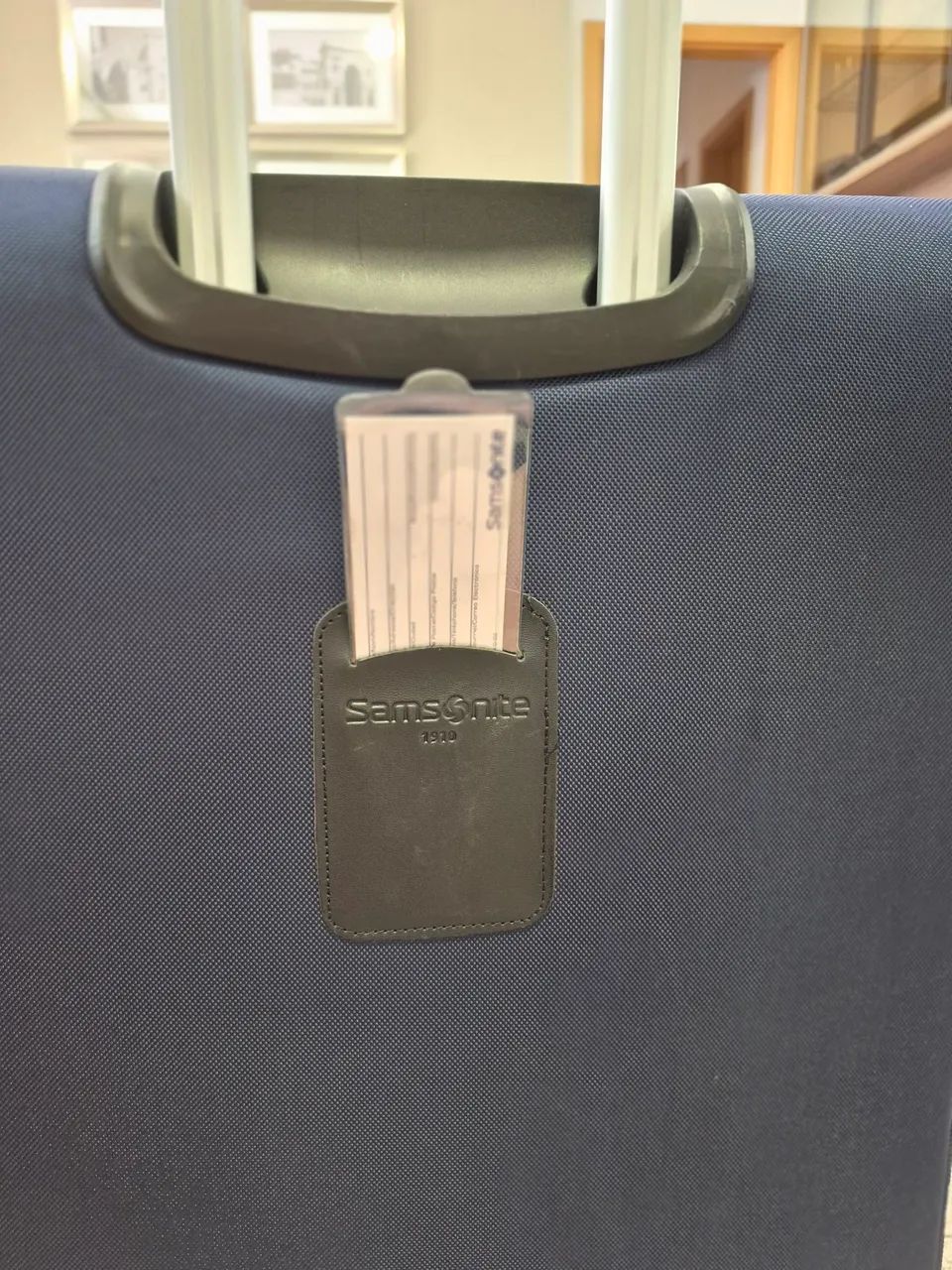 Mala Samsonite grande azul em perfeito estado - Foto 3