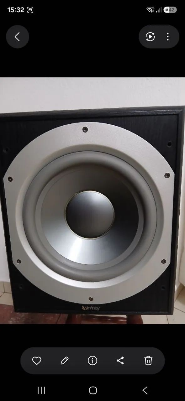 Subwoofer Infinity Ps410 - Foto 2