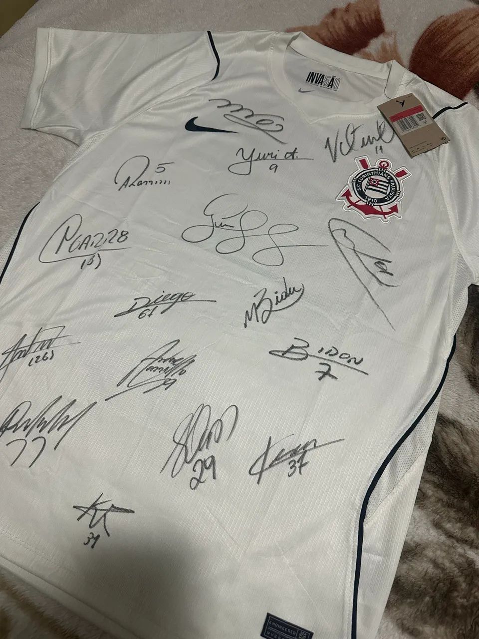 Camisa Corinthians 2026 - Oficial Autografada 