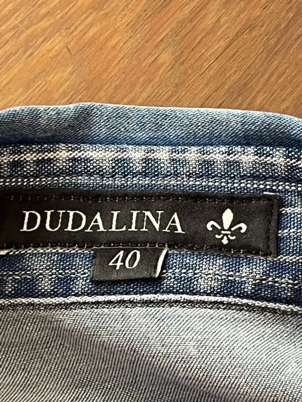 Camisa jeans Dudalina 40 - Foto 4