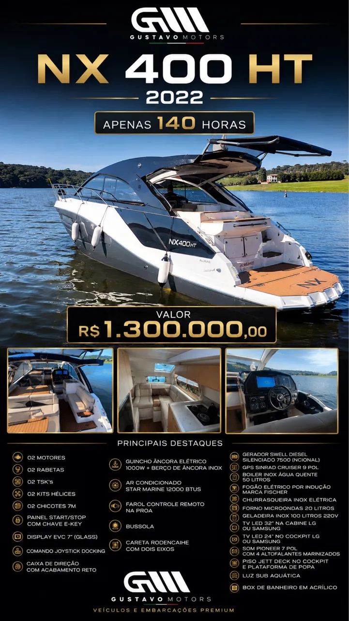 LANCHA BARCO NX 400 HT 2022  - Foto 5