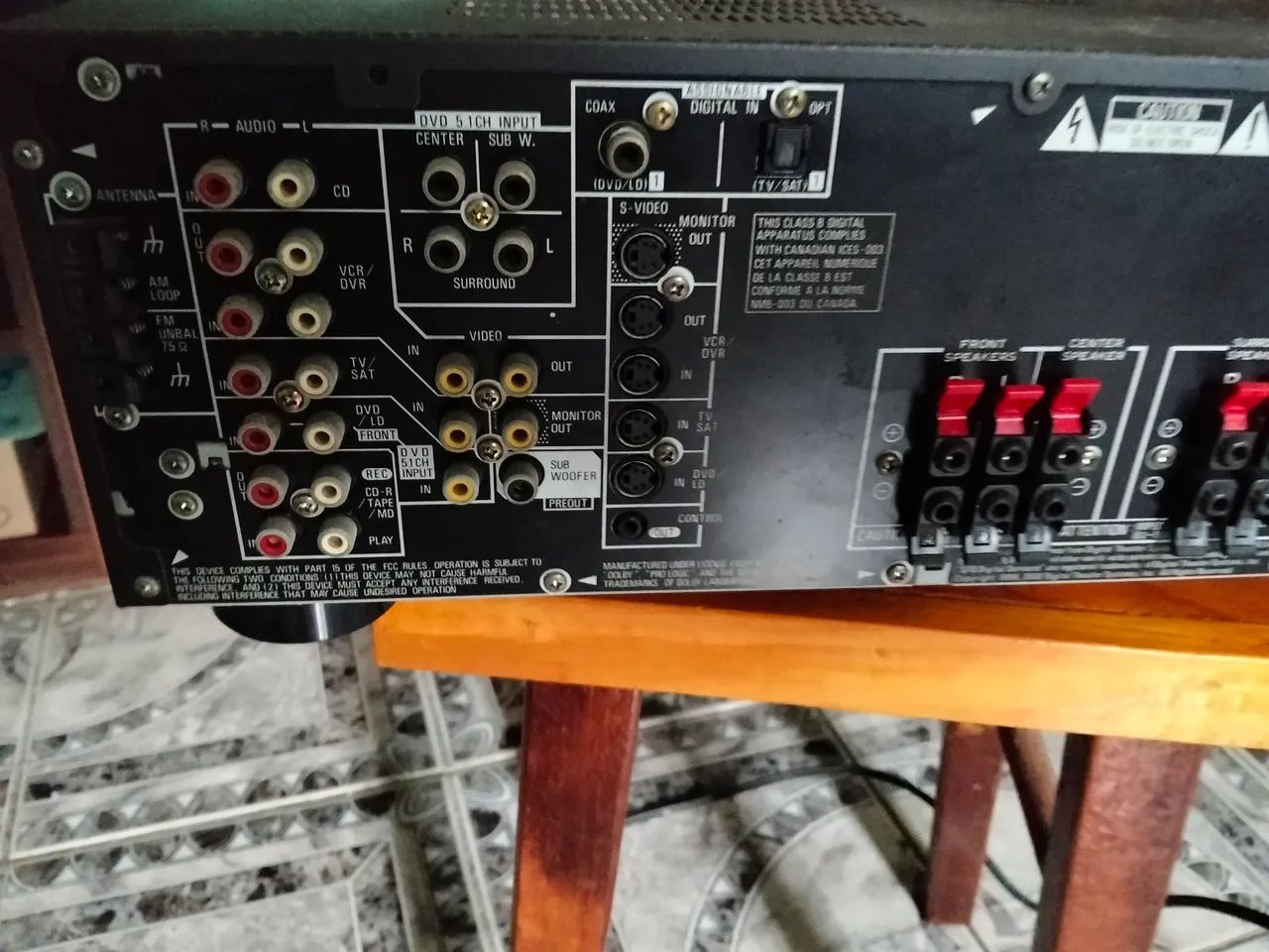 Receiver Pioneer VSX D511  - Foto 5