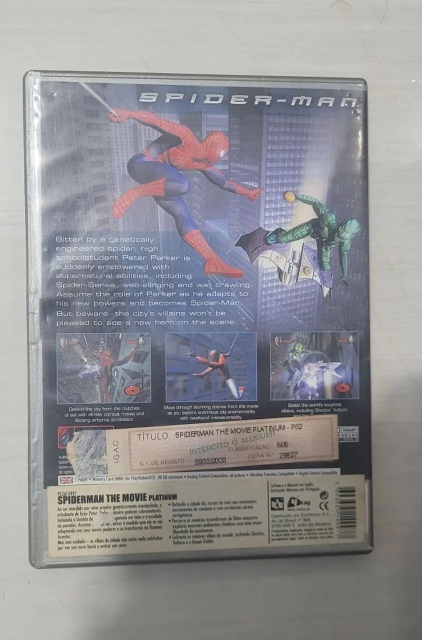Jogo Spiderman Platinum PS2 - Foto 3