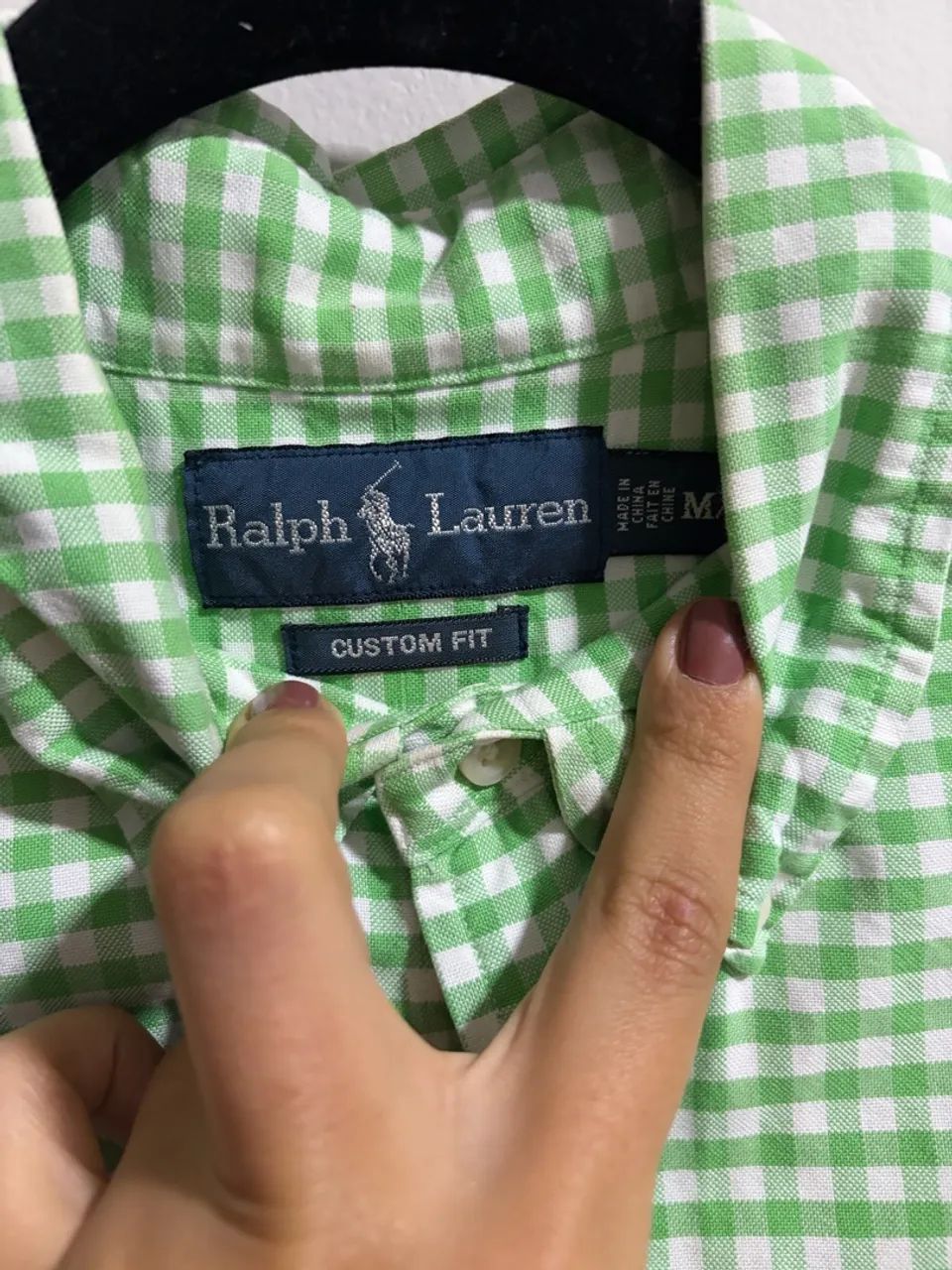 Camisa Ralph Lauren Custom Fit M  - Foto 2