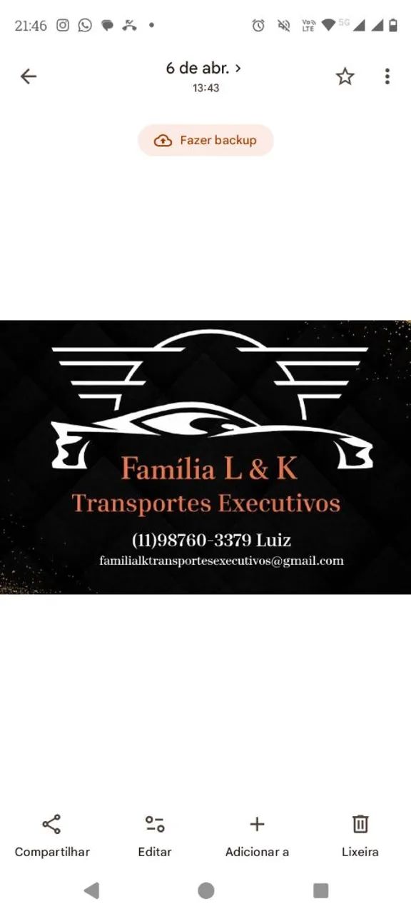 Família LK transporte executivo - Foto 2