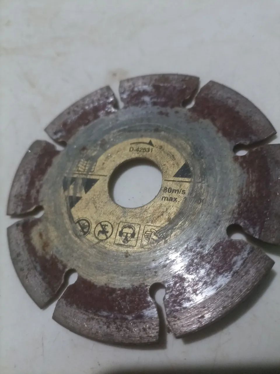 Lote com 5 discos para serra mármore/esmerilhadeira Makita e similares. - Foto 6