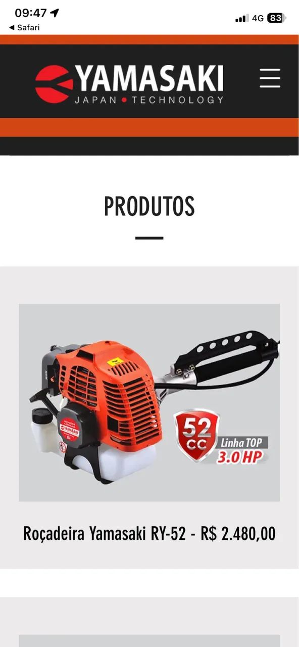 Roçadeira nova nunca usado 