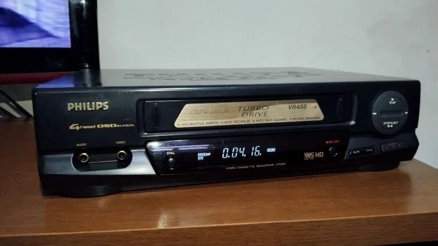 video cassete Philips VR455 otimo estado - Foto 6